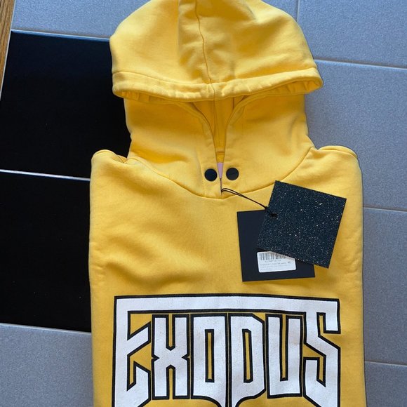 Palm Angels Exodus Distressed Hoodie - Picture 6 of 6